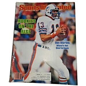 Sports Illustrated (Nov 14, 1983) Dan Marino Miami Dolphins Rookie Cover!